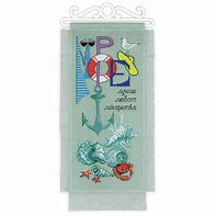 Riolis The Sea is Better #1880 7.87" x 15.7"/20 cm x 40 cm X Stich Kit